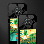 tropical girl glass case for mi 10i image-2
