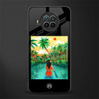 tropical girl glass case for mi 10i image