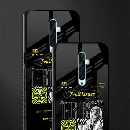 trust issues glass case for oppo reno 2f image-2