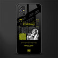 trust issues glass case for samsung galaxy m51 image