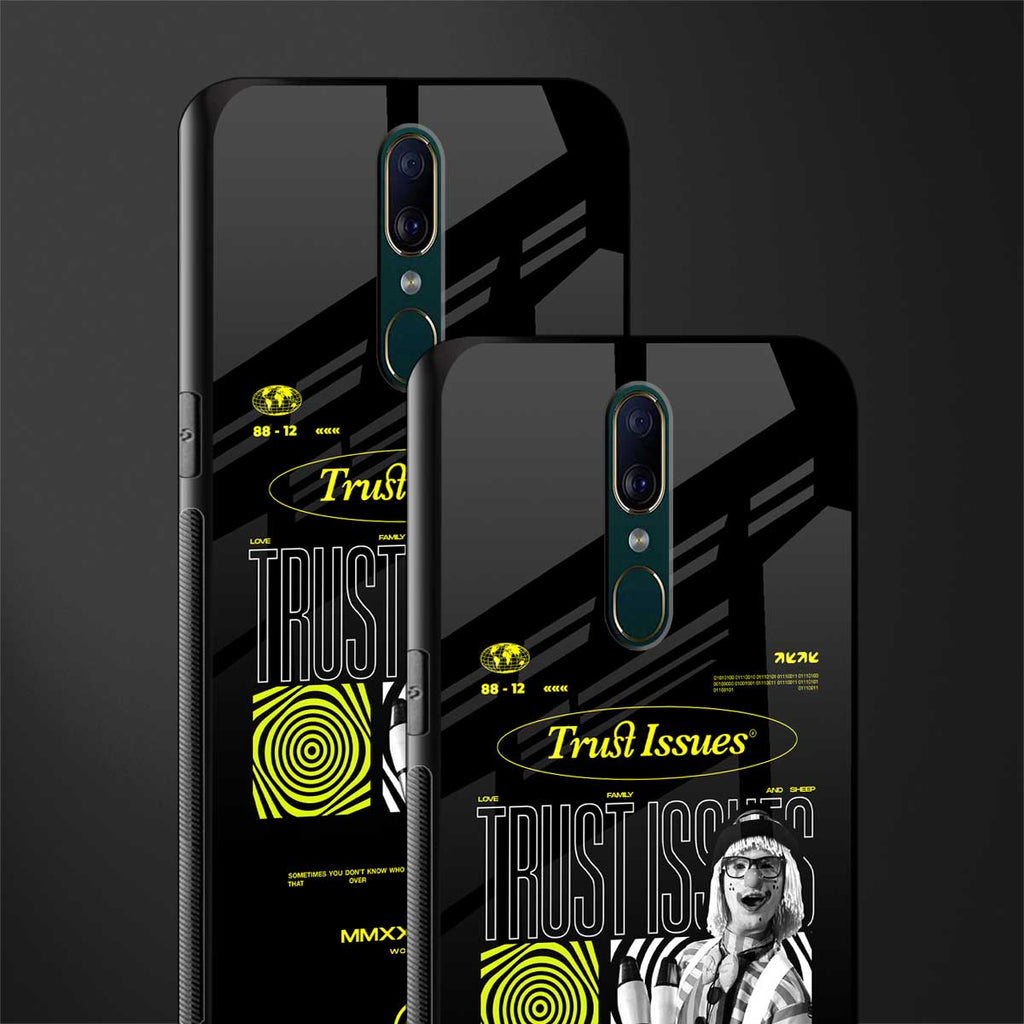 trust issues glass case for oppo f11 image-2