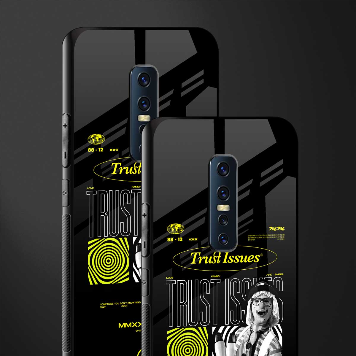 trust issues glass case for vivo v17 pro image-2