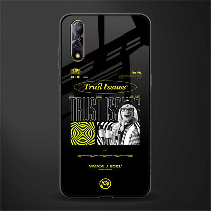 trust issues glass case for vivo z1x image