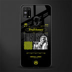 trust issues glass case for samsung galaxy f41 image