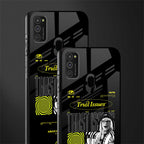 trust issues glass case for samsung galaxy m21 image-2