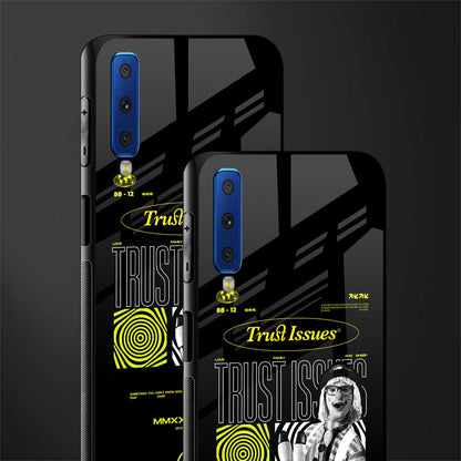 trust issues glass case for samsung galaxy a7 2018 image-2