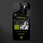trust issues glass case for redmi note 8 pro image