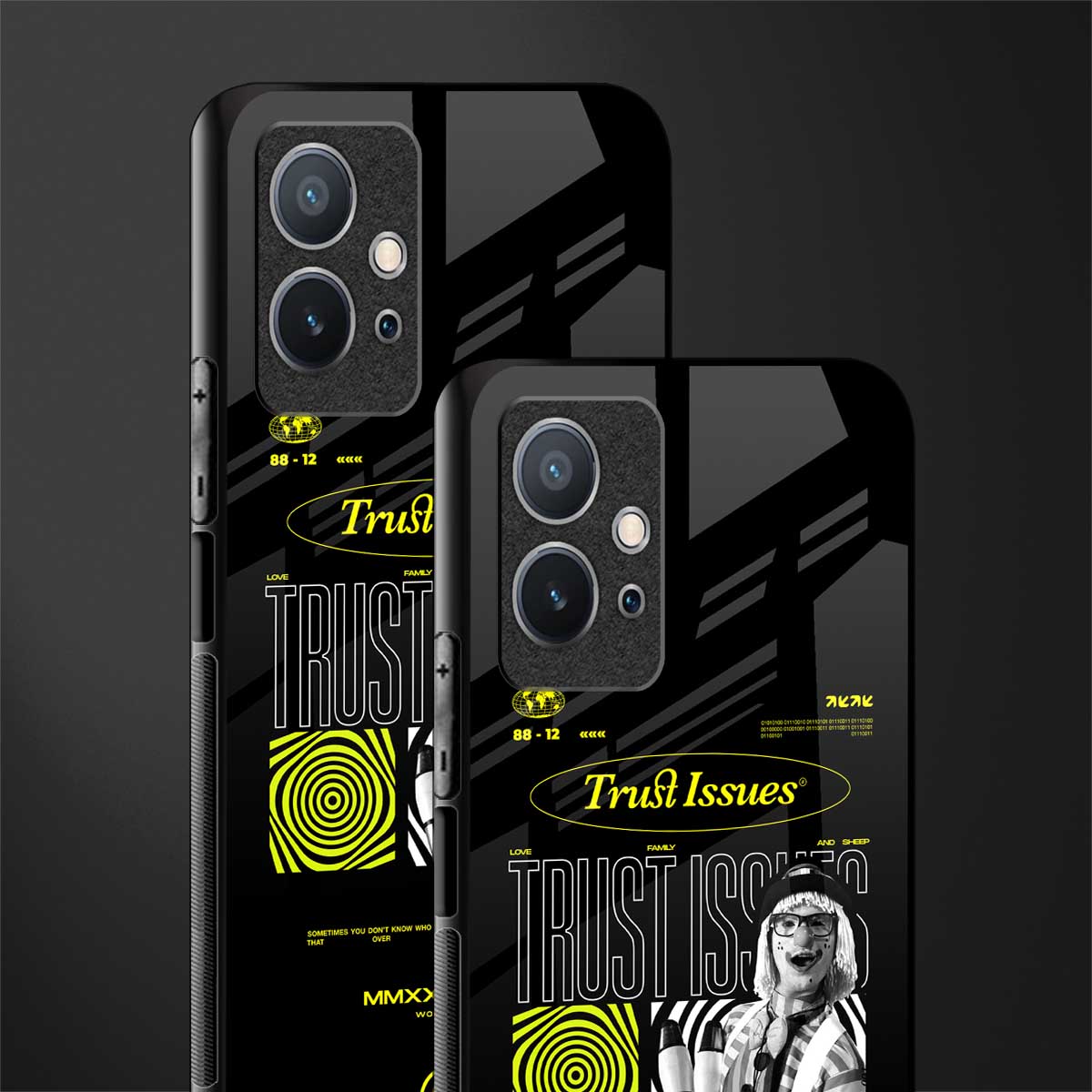 trust issues glass case for vivo y75 5g image-2