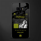 trust issues glass case for samsung galaxy note 9 image