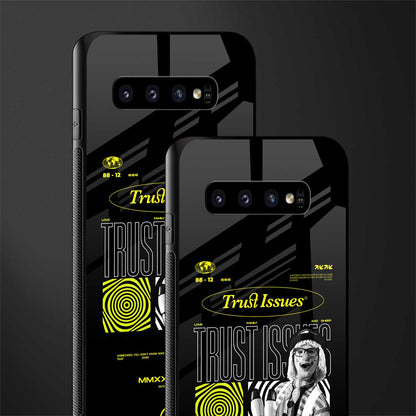 trust issues glass case for samsung galaxy s10 plus image-2