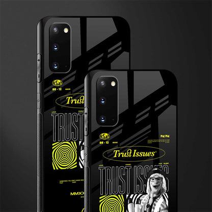 trust issues glass case for samsung galaxy s20 image-2