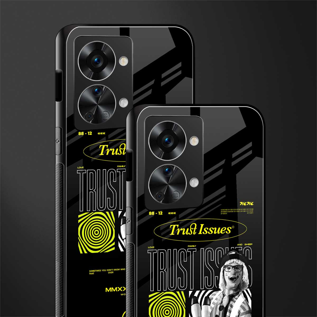 trust issues glass case for phone case | glass case for oneplus nord 2t 5g