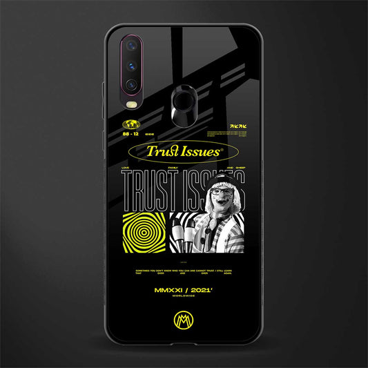 trust issues glass case for vivo y17 image