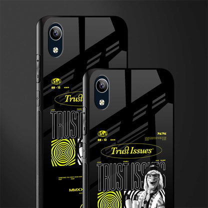 trust issues glass case for vivo y1s without fingerprint image-2