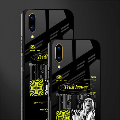 trust issues glass case for vivo v11 pro image-2