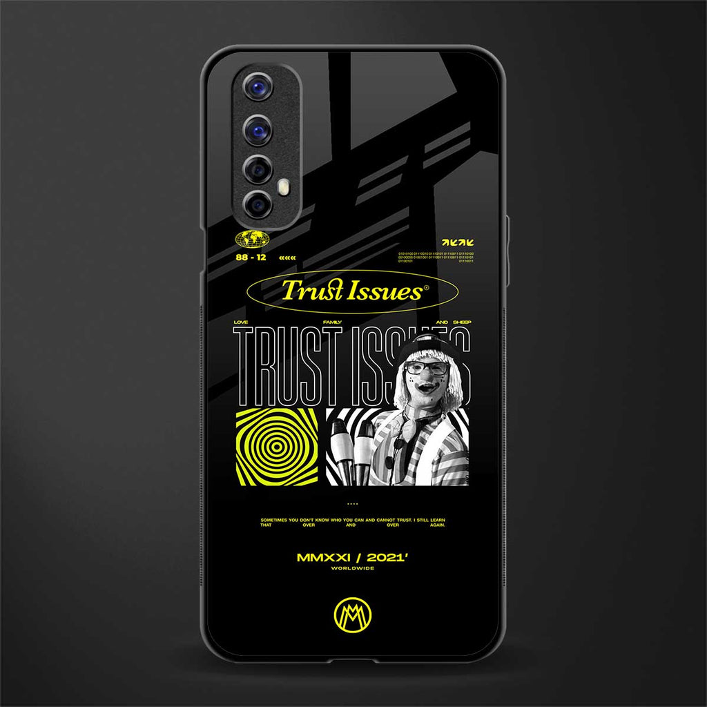 trust issues glass case for realme 7 image