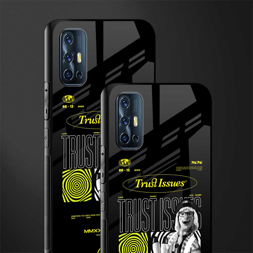 trust issues glass case for vivo v17 image-2