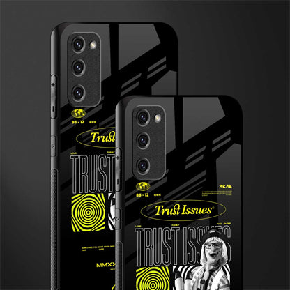 trust issues glass case for samsung galaxy s20 fe image-2