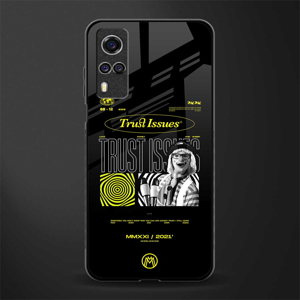 trust issues glass case for vivo y31 image