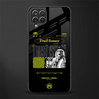 trust issues glass case for samsung galaxy a12 image
