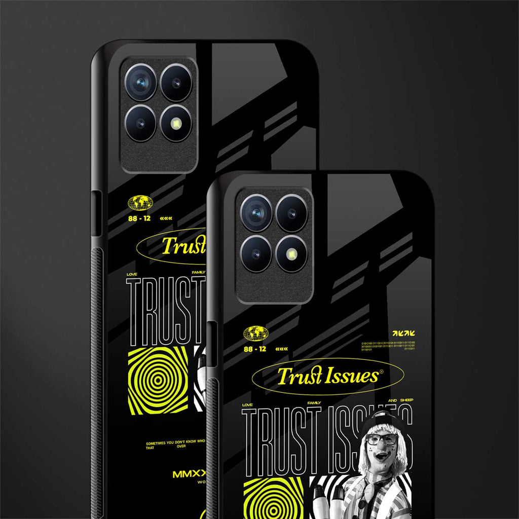 trust issues glass case for realme 8i image-2