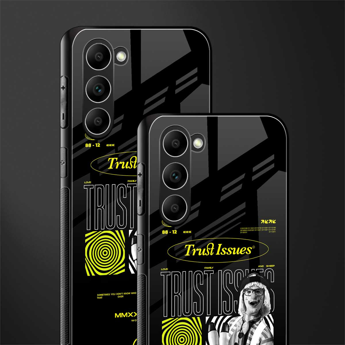 Trust-Issues-Glass-Case for phone case | glass case for samsung galaxy s23