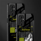 trust issues back phone cover | glass case for samsung galaxy a14 5g