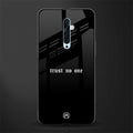 trust no one aesthetic quote glass case for oppo reno 2f image