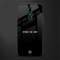 trust no one aesthetic quote glass case for oppo f11 image