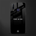 trust no one aesthetic quote glass case for vivo z1 pro image