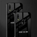 trust no one aesthetic quote glass case for redmi 7redmi y3 image-2