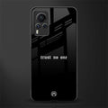 trust no one aesthetic quote glass case for vivo x60 pro image