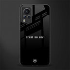 trust no one aesthetic quote glass case for vivo x60 pro image