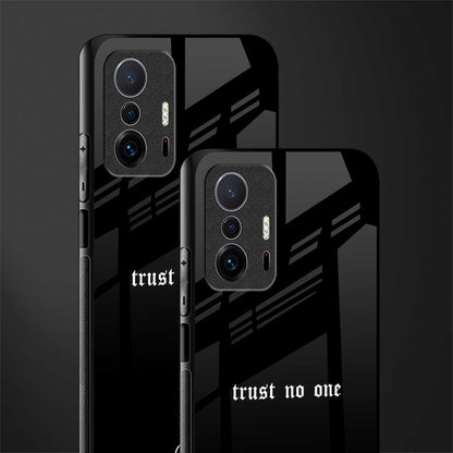 trust no one aesthetic quote glass case for mi 11t pro 5g image-2