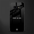 trust no one aesthetic quote glass case for samsung galaxy note 9 image