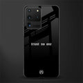 trust no one aesthetic quote glass case for samsung galaxy s20 ultra image