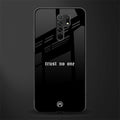 trust no one aesthetic quote glass case for redmi 9 prime image