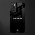 trust no one aesthetic quote glass case for vivo v20 se image