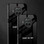 trust no one aesthetic quote glass case for mi 10i image-2