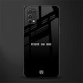trust no one aesthetic quote glass case for realme x7 pro image