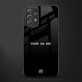 trust no one aesthetic quote glass case for samsung galaxy a72 image