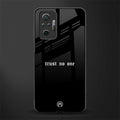 trust no one aesthetic quote glass case for redmi note 10 pro image