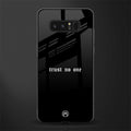 trust no one aesthetic quote glass case for samsung galaxy note 8 image