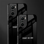 trust no one aesthetic quote glass case for mi 11x 5g image-2