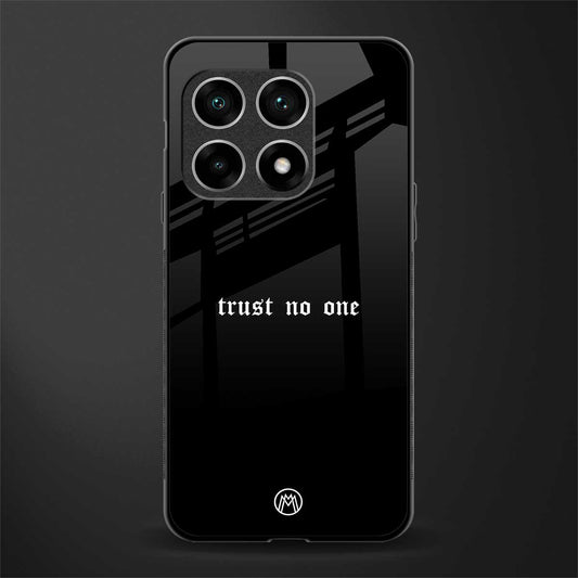 trust no one aesthetic quote glass case for oneplus 10 pro 5g image