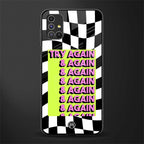 try again glass case for samsung galaxy m31s image