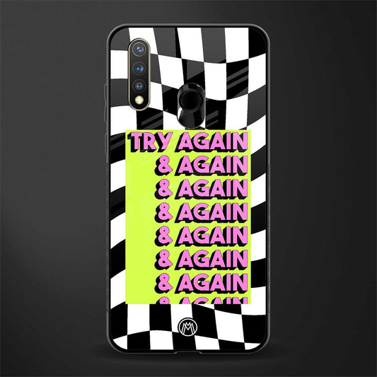 try again glass case for vivo y19 image