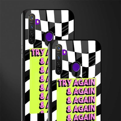 try again glass case for realme 5s image-2