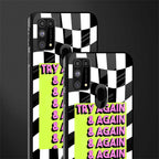 try again glass case for samsung galaxy m31 prime edition image-2