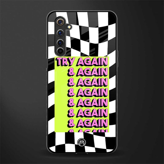 try again glass case for realme 6i image